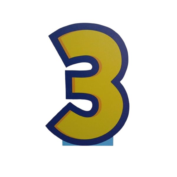 Numero 3 - Totem de Chão 